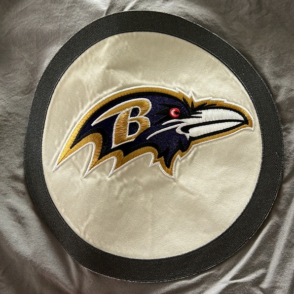 Pottery Barn Teen NFL BALTIMORE RAVENS Patch Duvet Cover - Picture 3 of 8